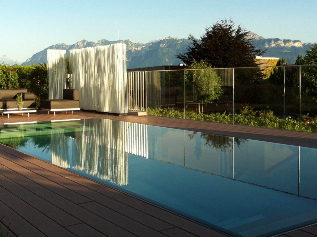 Piscine d'exception steel-and-style